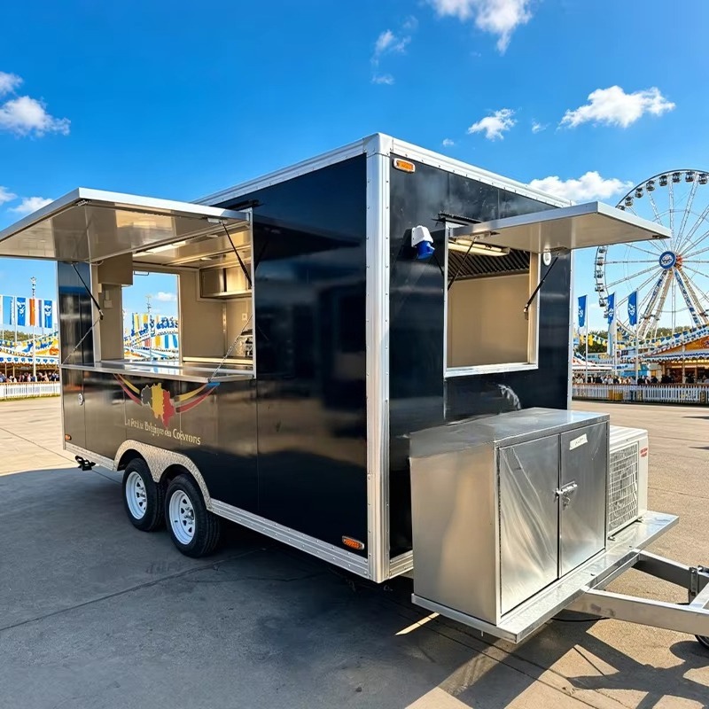 Food Snacks Catering - 상업용 푸드 트레일러, 버거, 피자, 커피,