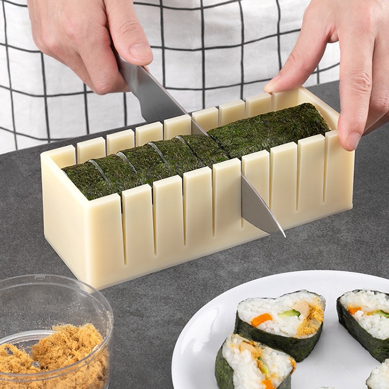 초밥 기계 커터 초밥 메이커 김밥 초밥 롤 몰드 둥근  - Seaweed Snack 리뷰 및 가격
