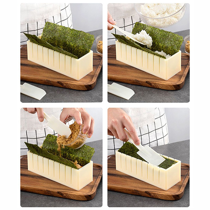 초밥 기계 커터 초밥 메이커 김밥 초밥 롤 몰드 둥근  - Seaweed Snack 리뷰 및 가격